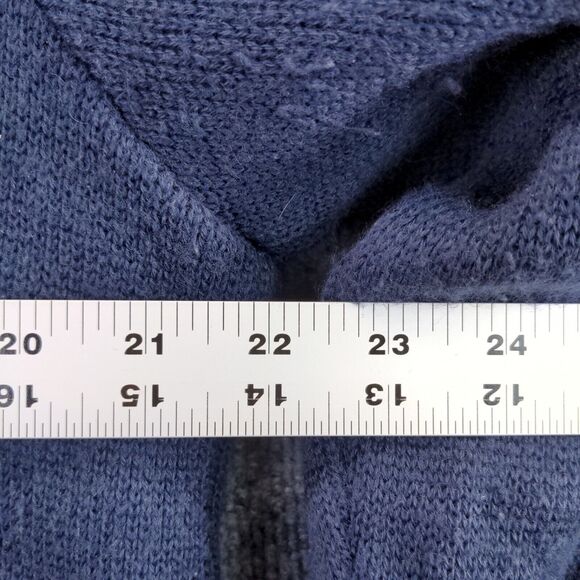 Vintage Military Equipment Company Knit Sweater Mens 40R Blue Pullover V-Neck - Picture 12 of 12